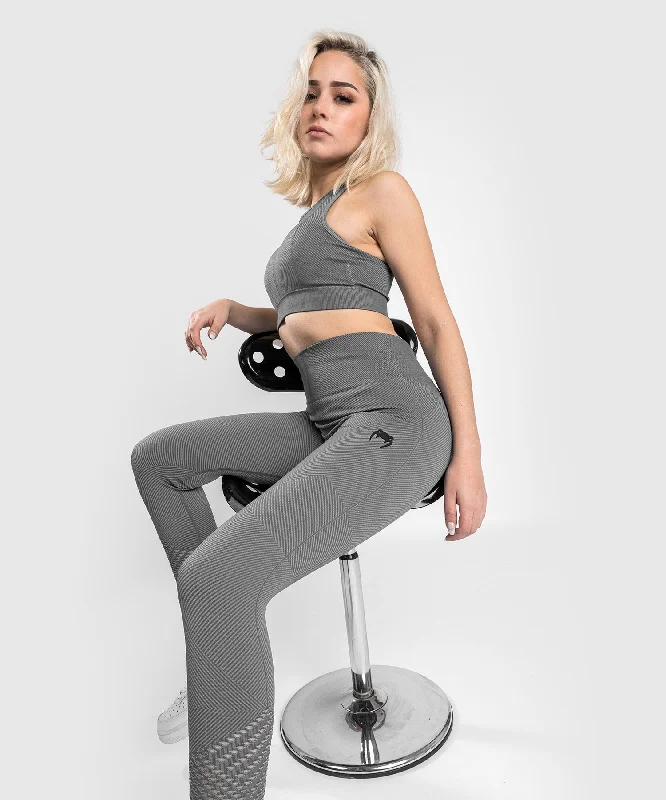 Venum Sparring Seamless 7/8 Leggings - For Women - Dark Grey Modern Women's 