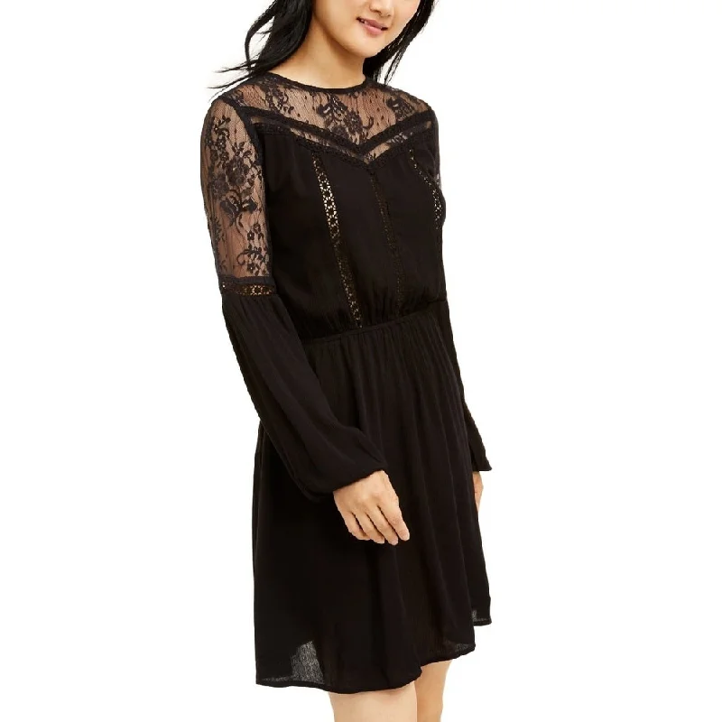 American Rag Junior's Lace Dress Black