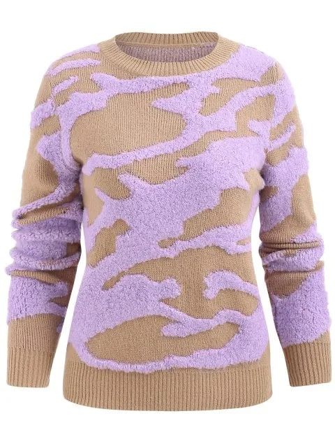 Elegant Ribbed Pullover Sweater Street