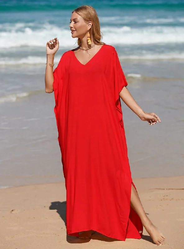 Loose Plus Size Bohemian Smock Robe