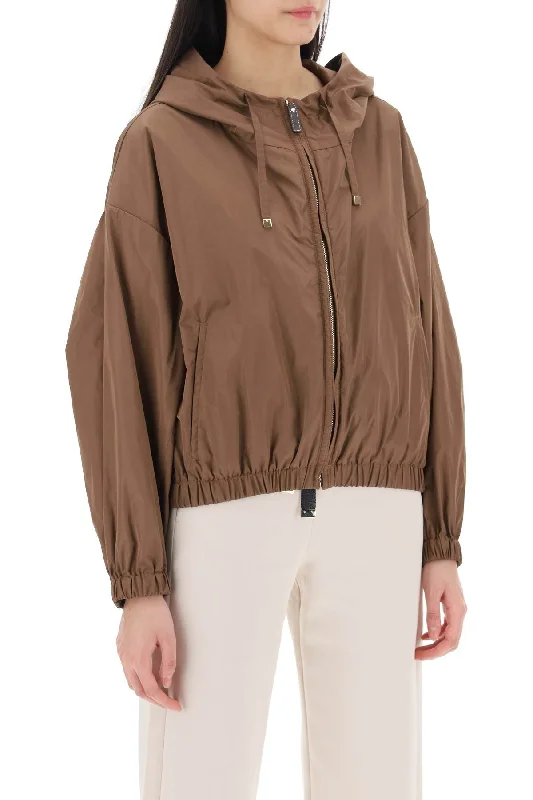 Max Mara The Cube Technical Taffeta Hooded Jacket