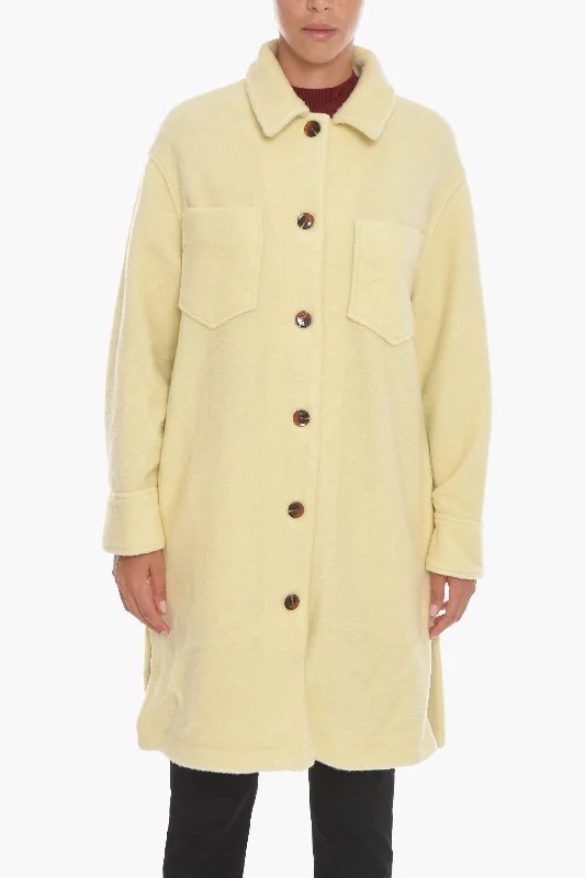 Samsoe Samsoe Boiled Wool Blend DIORA Coat Country
