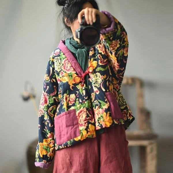 Warm Parkas Lace Up Coat Women Simple Leisure Parkas Refined Women's Hand - crafted