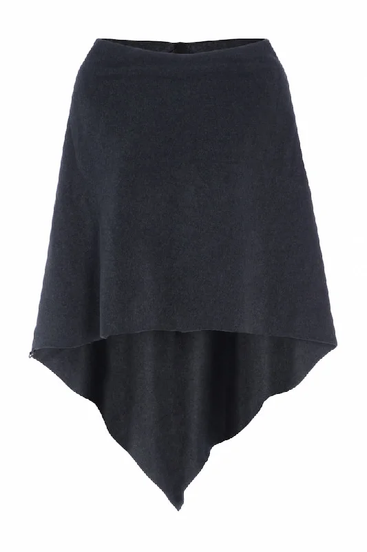 PONCHO - 4026 - SOFT BLACK