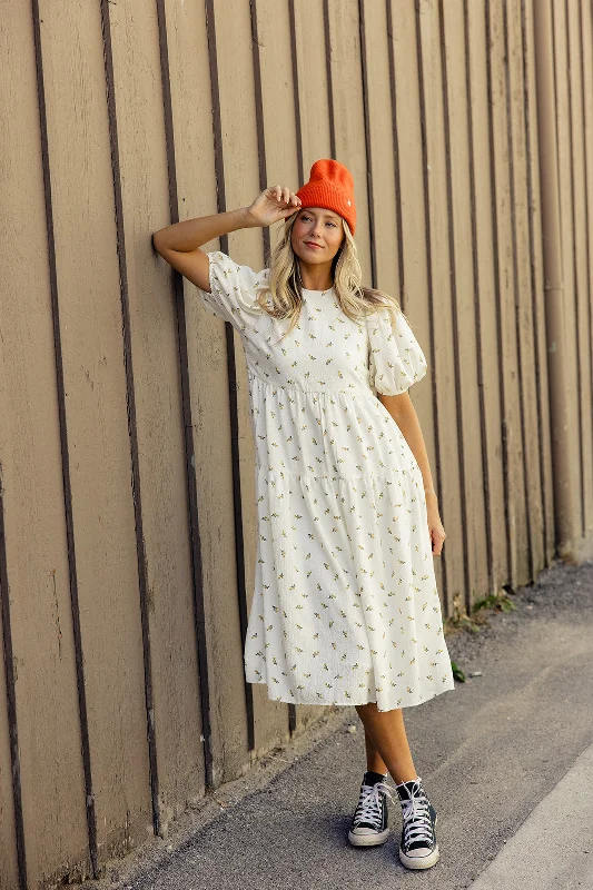 Sister Golden Hair Tiered Dress Contemporary 