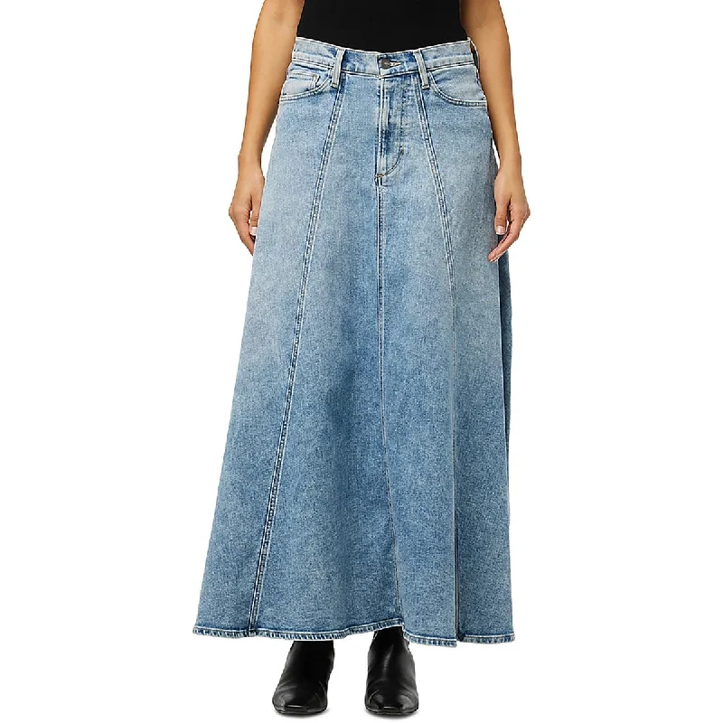 Womens Maxi Wide Bottom Maxi Skirt